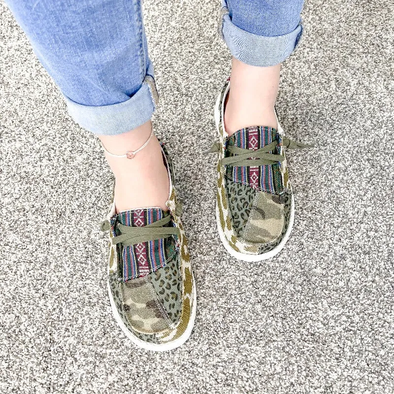 Gypsy Jazz Khaki Electric Slip on Sneaker- Final Sale sold by Boujee Boutique product image thumbnail 2