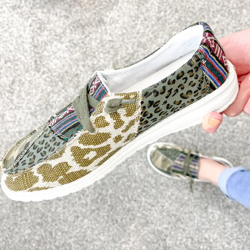 Gypsy Jazz Khaki Electric Slip on Sneaker- Final Sale sold by Boujee Boutique product image thumbnail 4