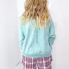 Night Sky Knit Back Star Washed Terry Knit Long Sleeve Pullover Top in 3 Colors sold by Boujee Boutique