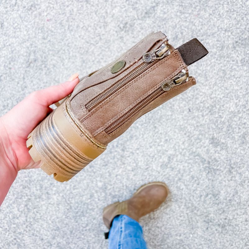 Blowfish Malibu Layten Taupe and Bronze Boots sold by Boujee Boutique product image thumbnail 3