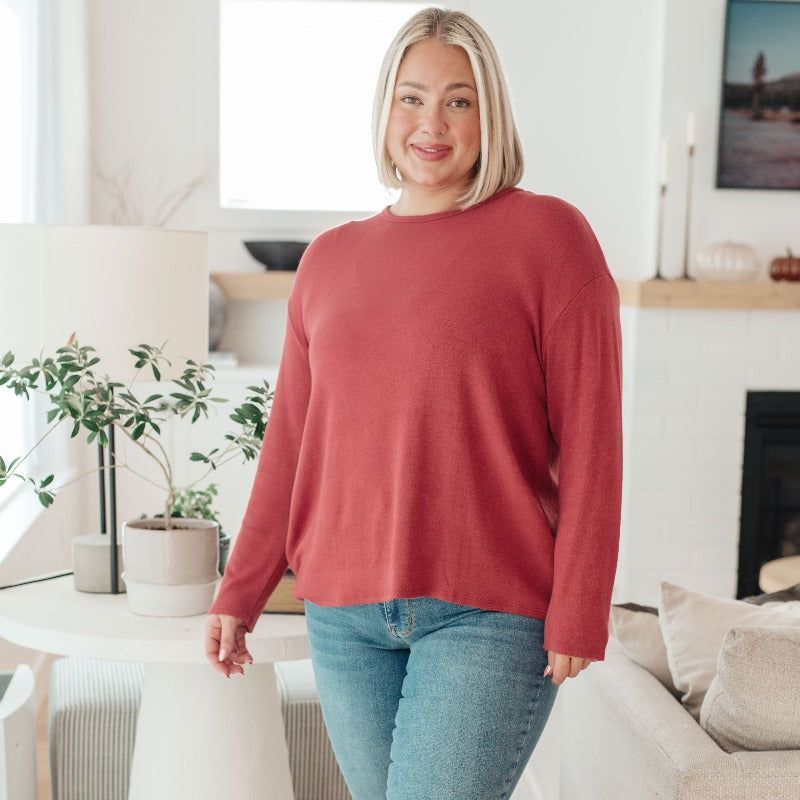 If I'm Picking Soft Hacci Long Sleeve Tops sold by Boujee Boutique