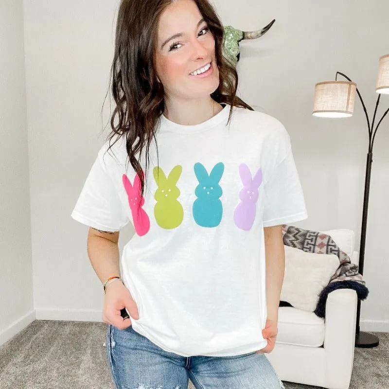 Easter Puff Peep Graphic Tee sold by Boujee Boutique