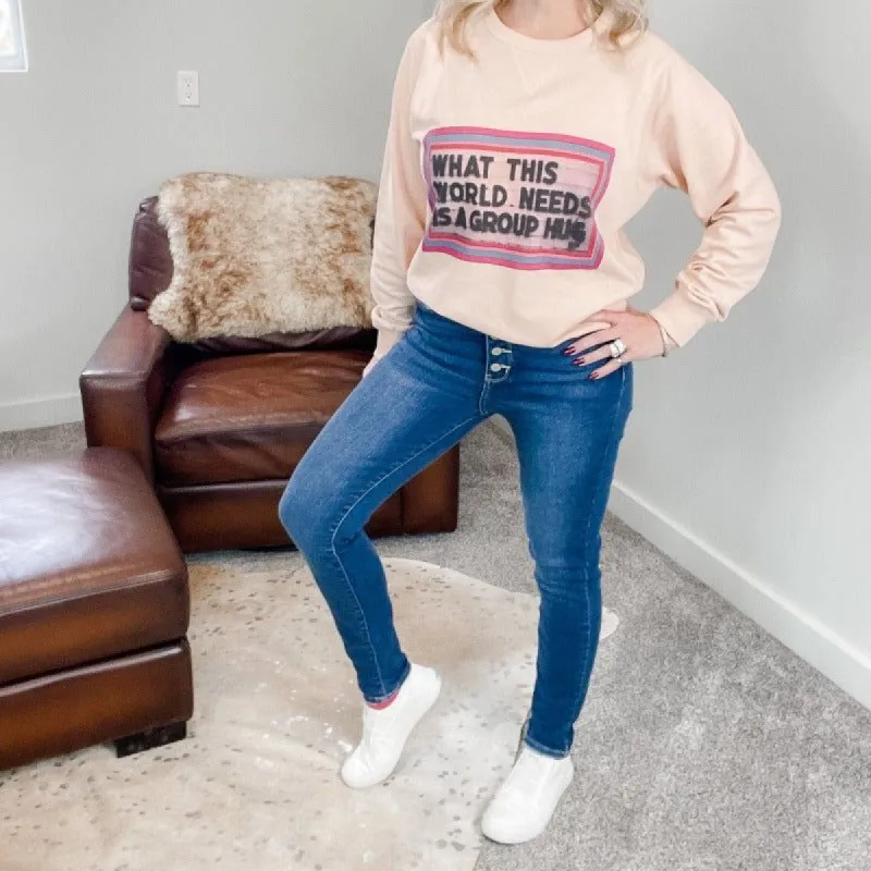 Judy Blue Parker High Waist Skinny Button Fly Jeans sold by Boujee Boutique