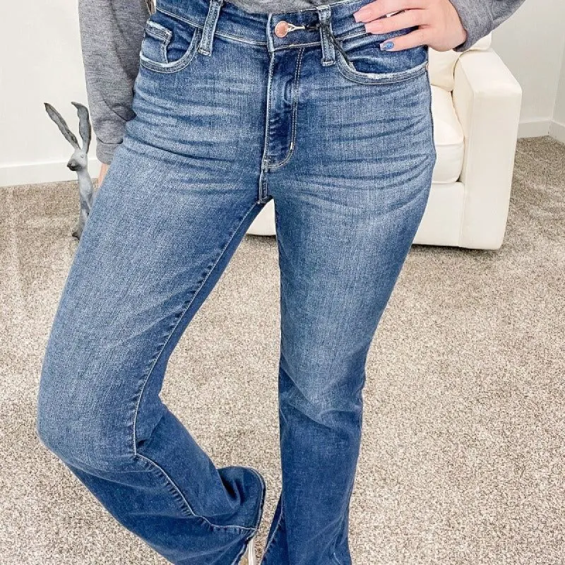 Judy Blue Dallas High Waist Bootcut Jeans FINAL SALE sold by Boujee Boutique