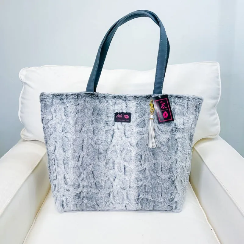 Makeup Junkie Snow Bunny Smoke Weekender sold by Boujee Boutique