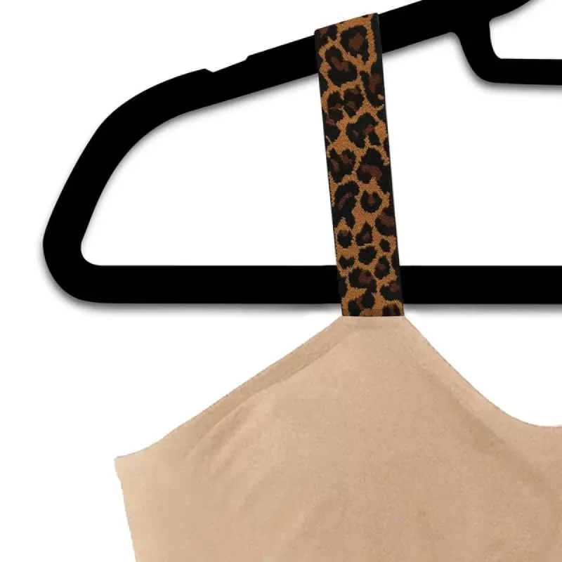 Strap It Leopard Print Seamless Bralette sold by Boujee Boutique