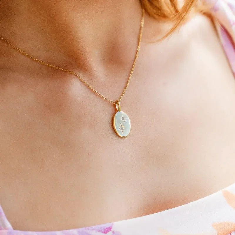 Guiding Starlight Pendent Necklace sold by Boujee Boutique