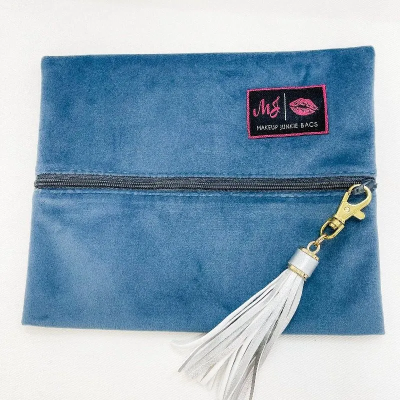 Ice Velvet Small Makeup Junkie Bag sold by Boujee Boutique