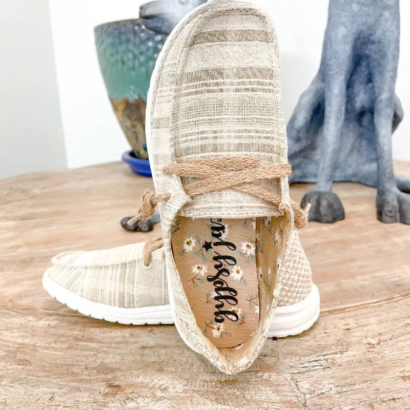 Gypsy Jazz Raya Natural Slip on Sneaker-Final Sale sold by Boujee Boutique