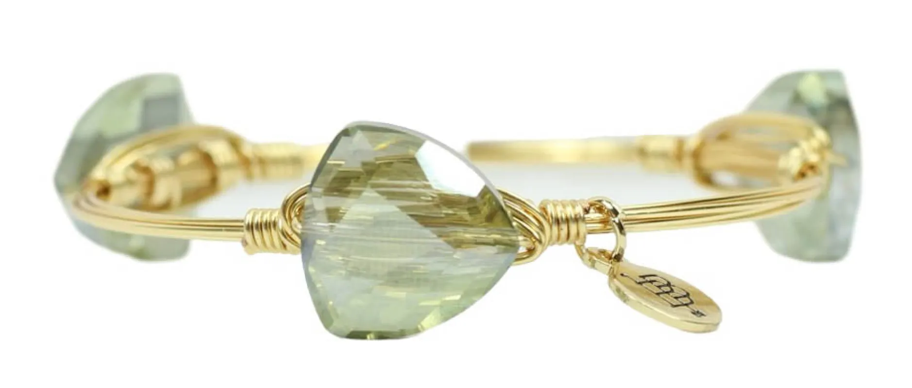 The Juliet Bangle Bracelet sold by Bourbon and Bowties