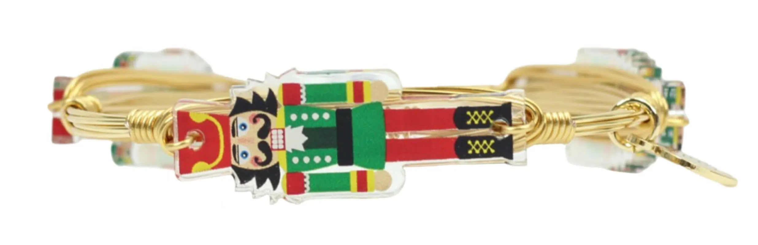The Nutcracker Bangle Bracelet - Green sold by Bourbon and Bowties