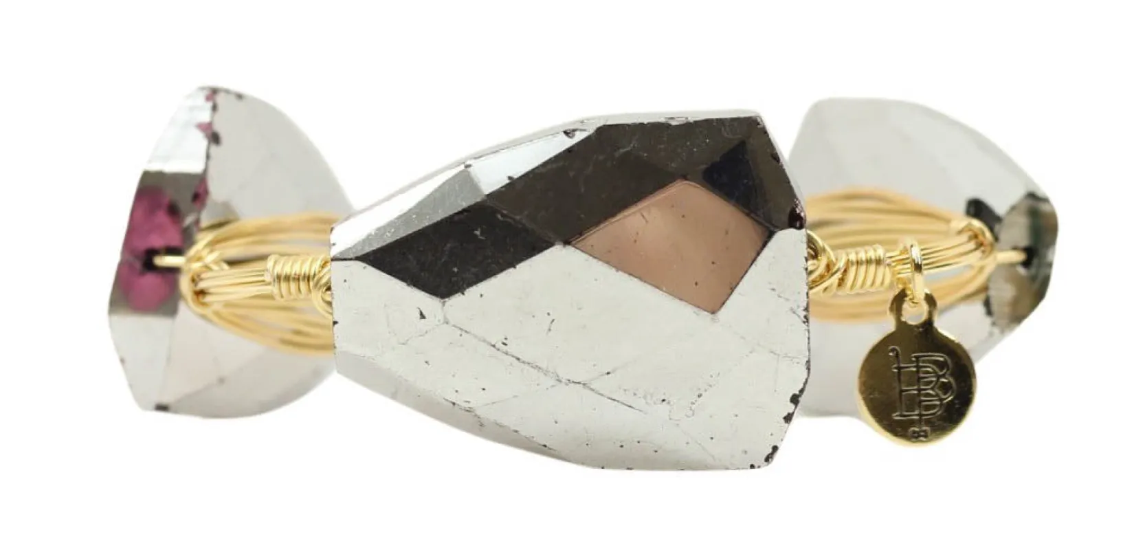 The Jaiden Bangle Bracelet sold by Bourbon and Bowties