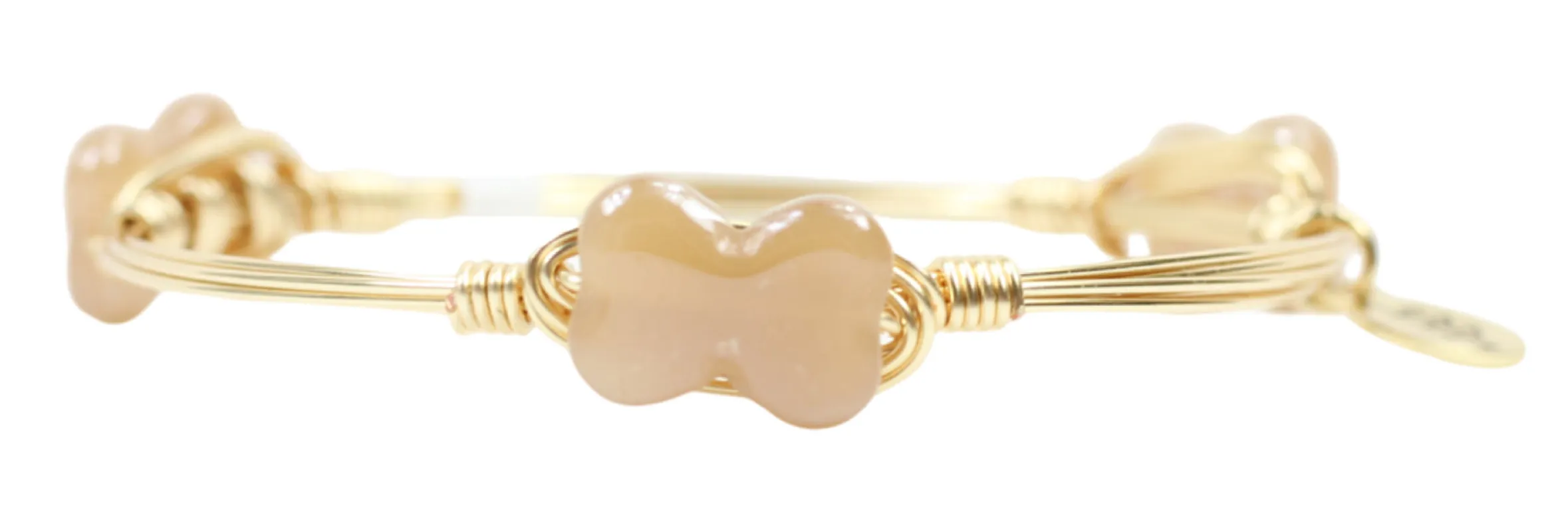 The Bowtie Bangle Bracelet sold by Bourbon and Bowties