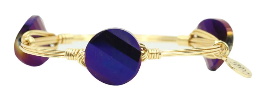 The Lizzie Bangle Bracelet sold by Bourbon and Bowties