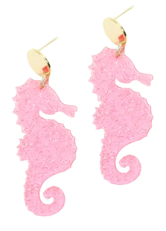 The Sea Horse Earring sold by Bourbon and Bowties