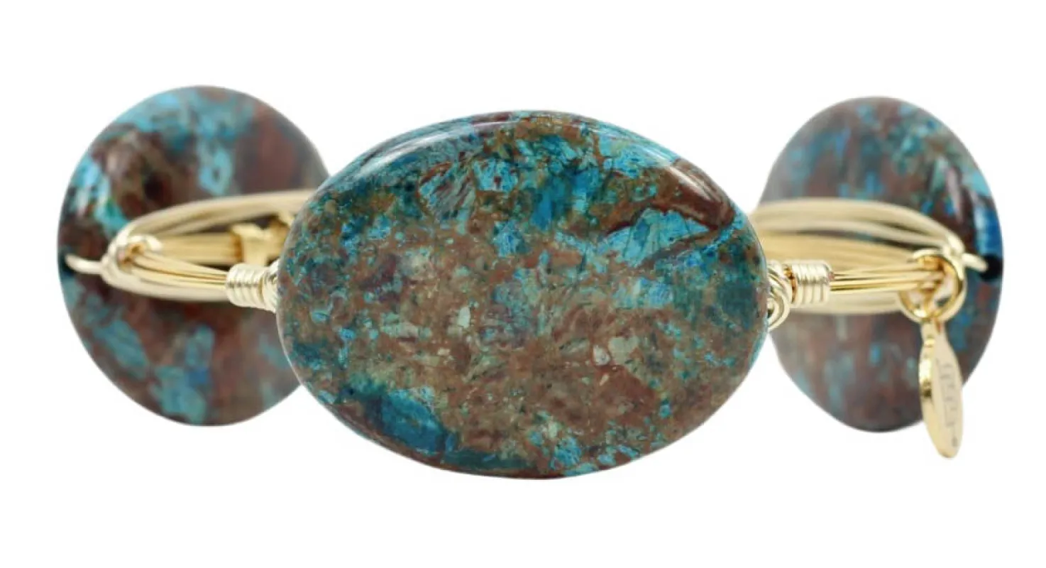 The Eason Bangle Bracelet sold by Bourbon and Bowties