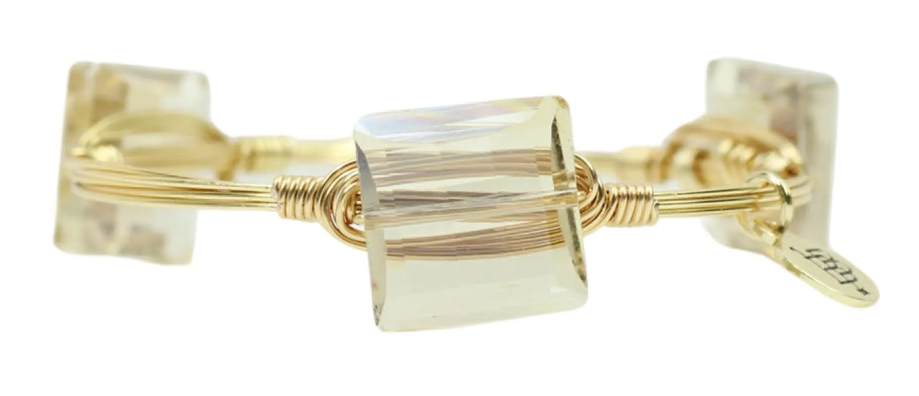 The Dove Bangle Bracelet sold by Bourbon and Bowties