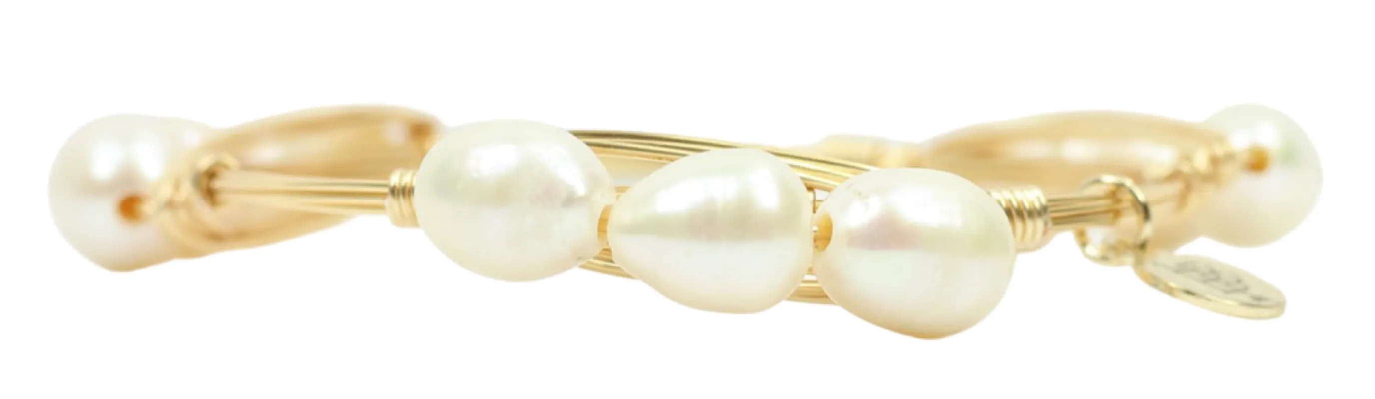 The Carmin Bangle Bracelet made by Bourbon and Bowties