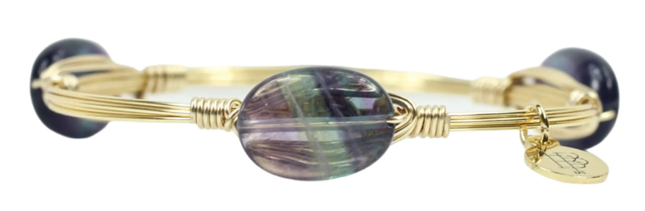 The Lenni Bangle Bracelet sold by Bourbon and Bowties