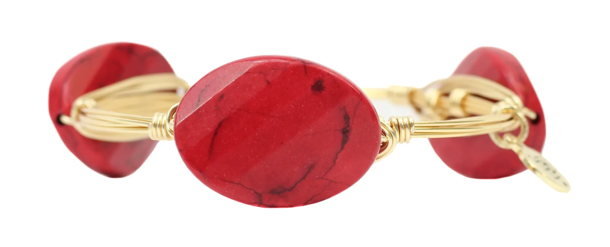 The Jolene Bangle Bracelet sold by Bourbon and Bowties