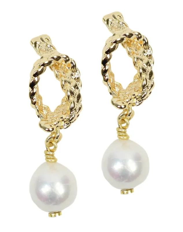 The Hampton Earring sold by Bourbon and Bowties