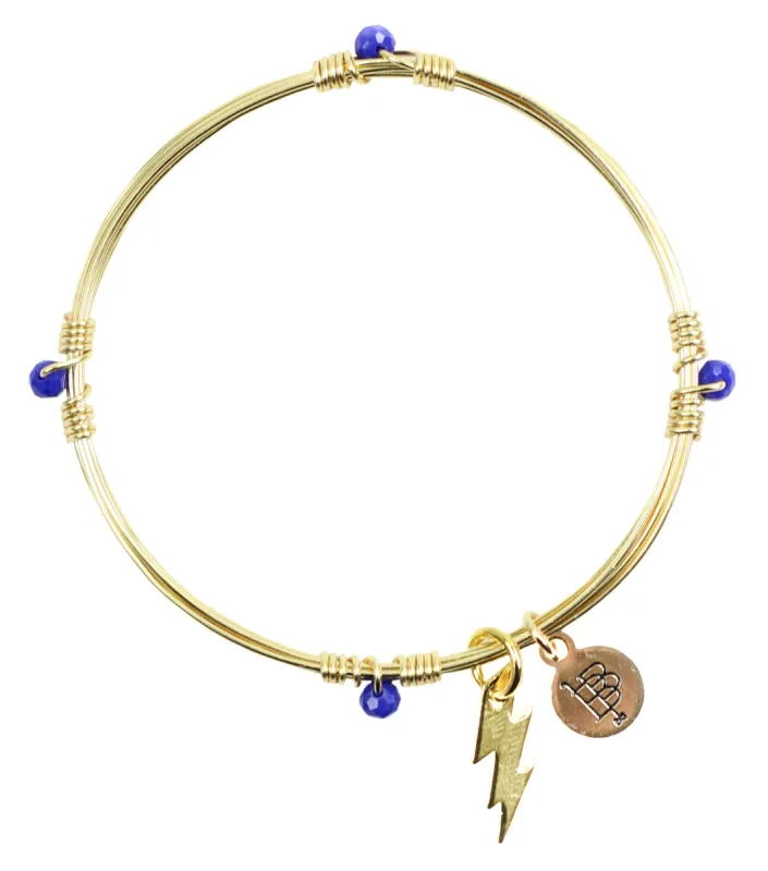 Lightning Bangle Stacker sold by Bourbon and Bowties