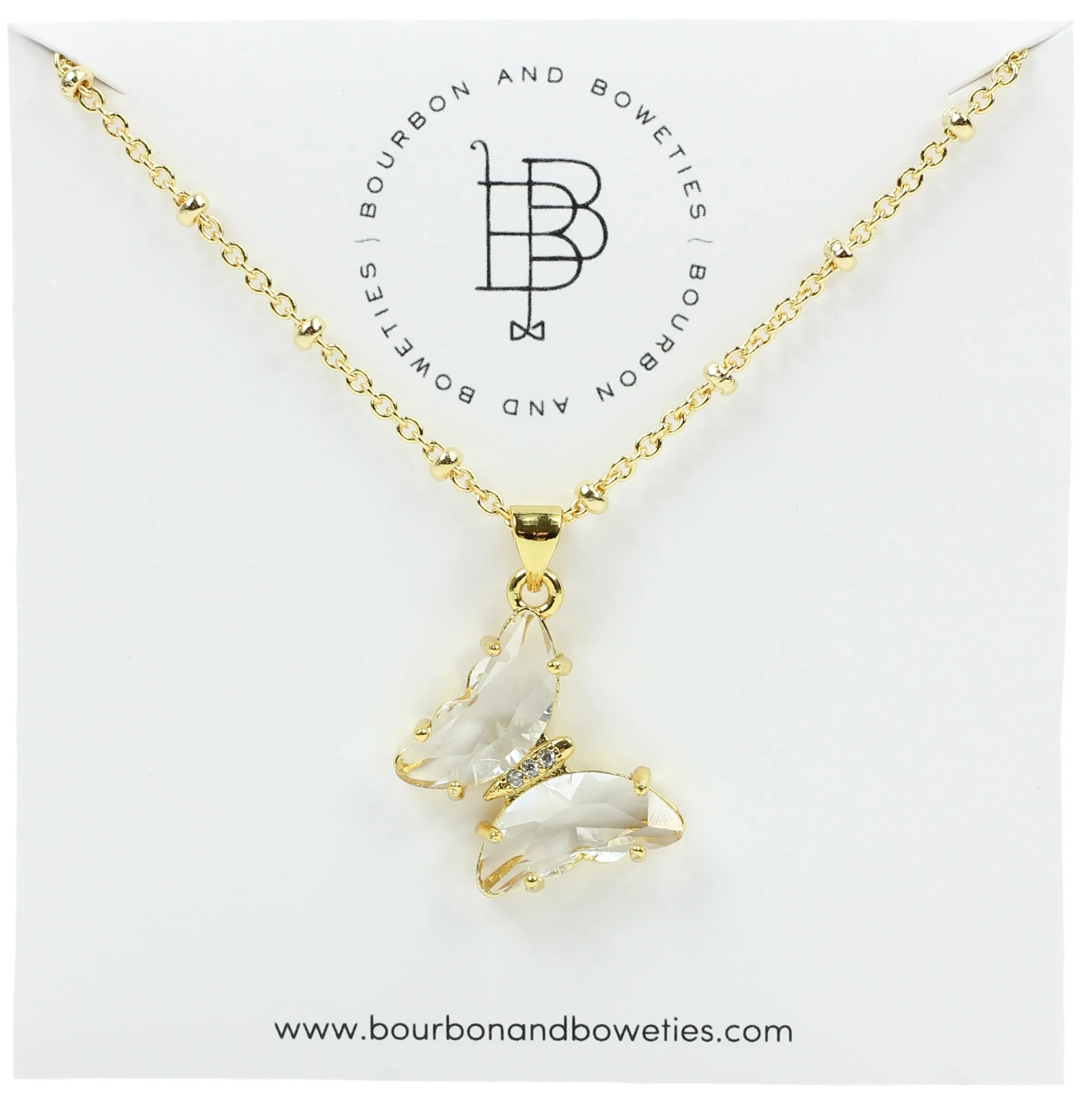 The Megan Necklace sold by Bourbon and Bowties