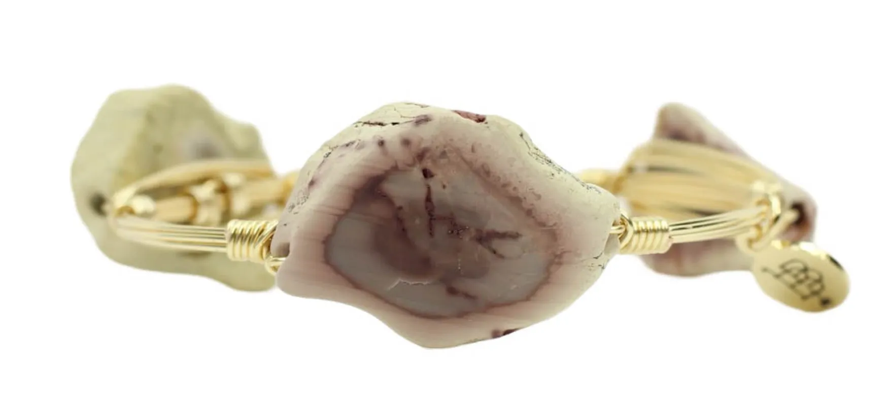 Muted Maroon Bangle Bracelet sold by Bourbon and Bowties