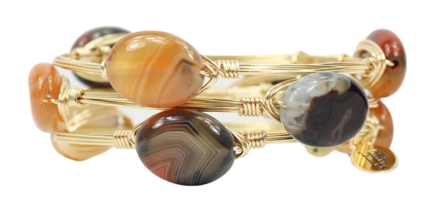 The Elvira Bangle Bracelet sold by Bourbon and Bowties