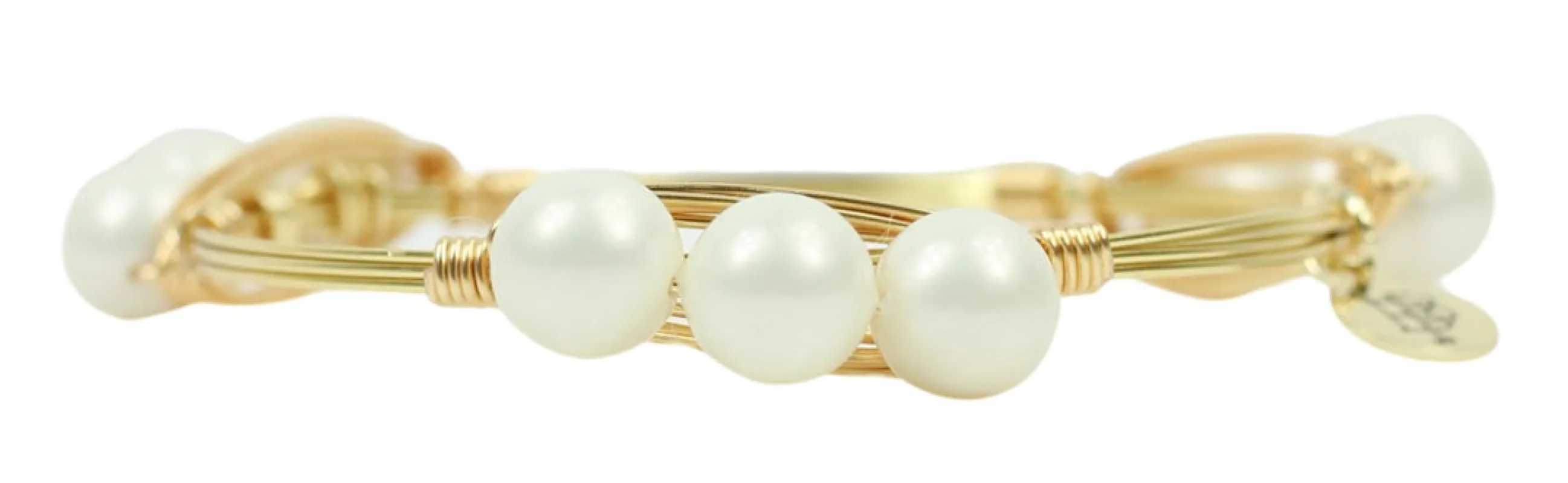 The Jacklyn Bangle Bracelet sold by Bourbon and Bowties