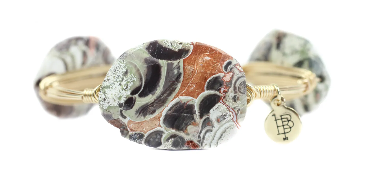 The Priscilla Bangle Bracelet sold by Bourbon and Bowties