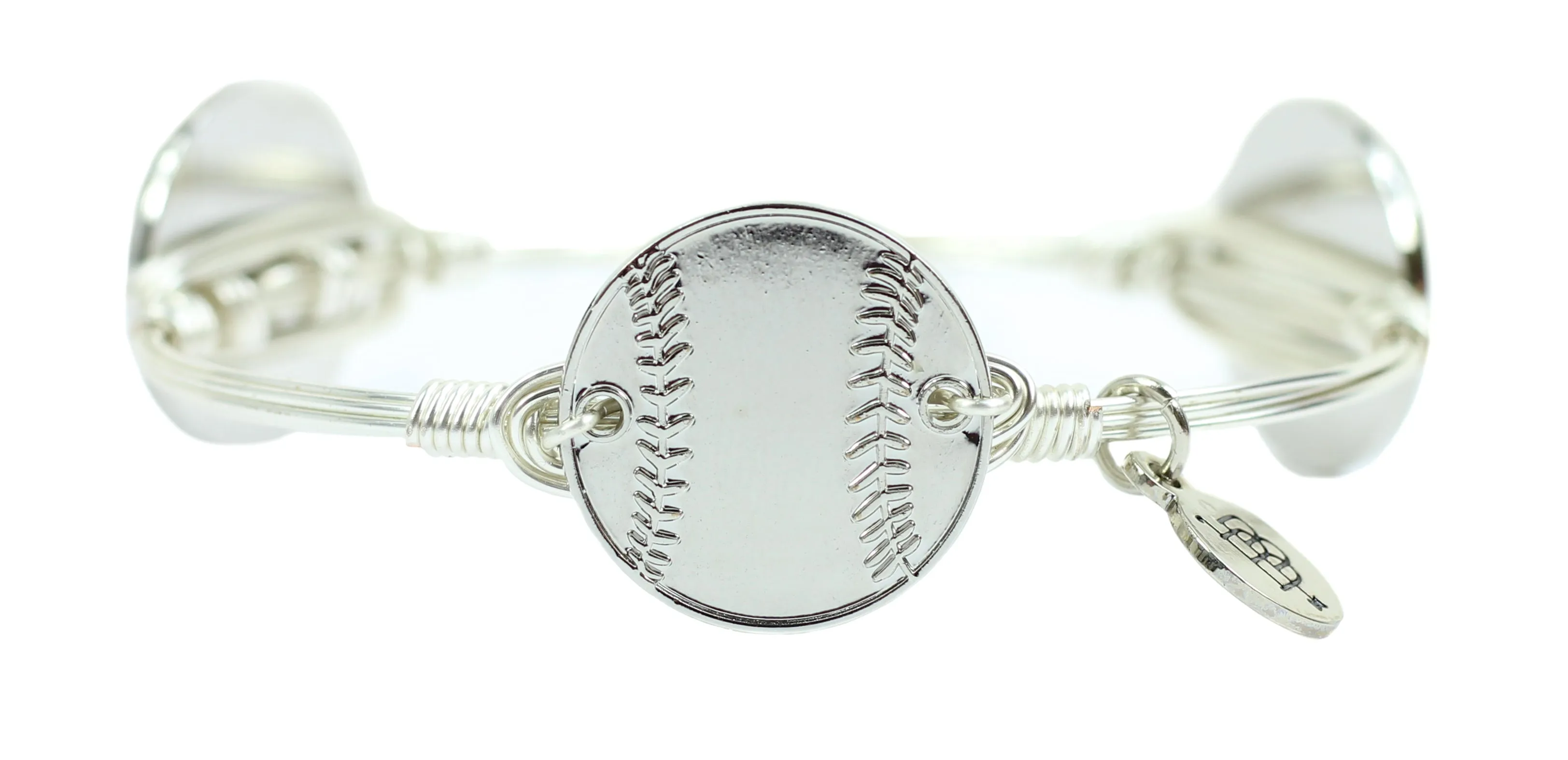 The Baseball Bangle Bracelet sold by Bourbon and Bowties product image thumbnail 2