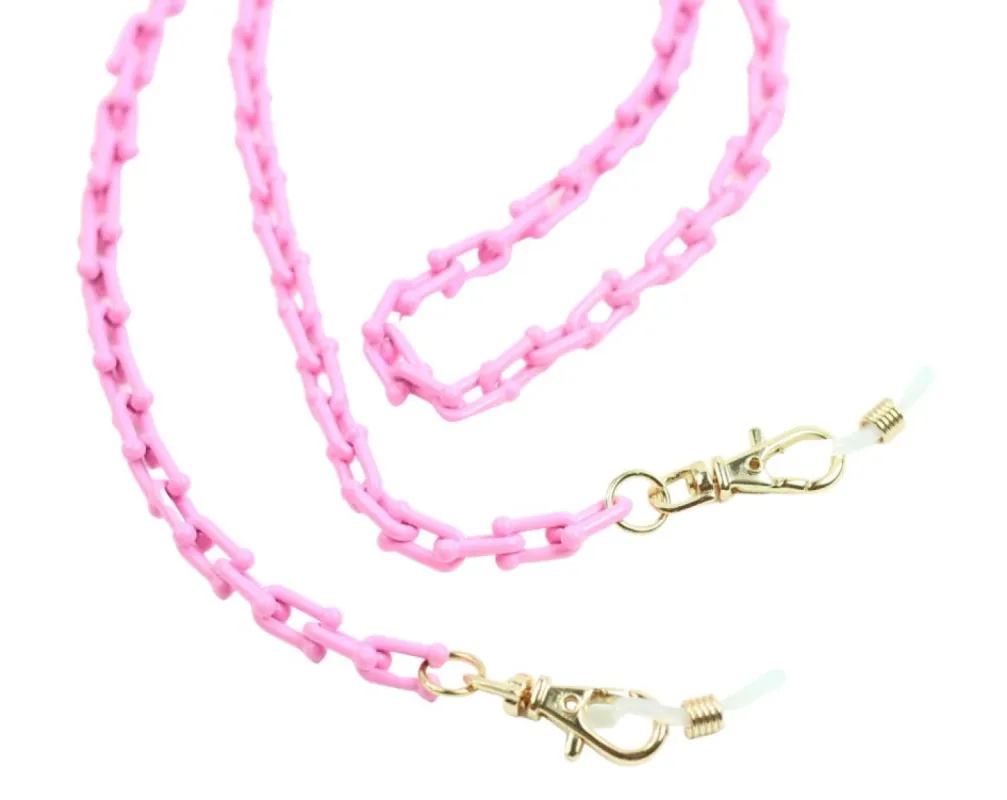 Mask/Sunglass Chain 3 - Pink sold by Bourbon and Bowties