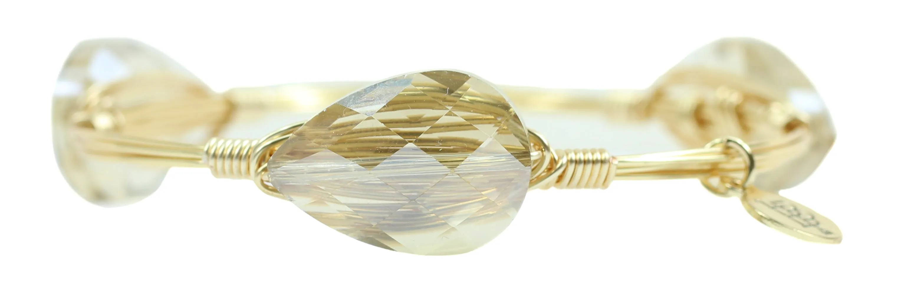 The Olive Bangle Bracelet sold by Bourbon and Bowties