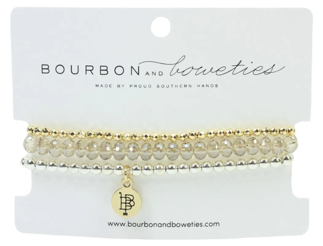 The Maren Stretchy Stack sold by Bourbon and Bowties