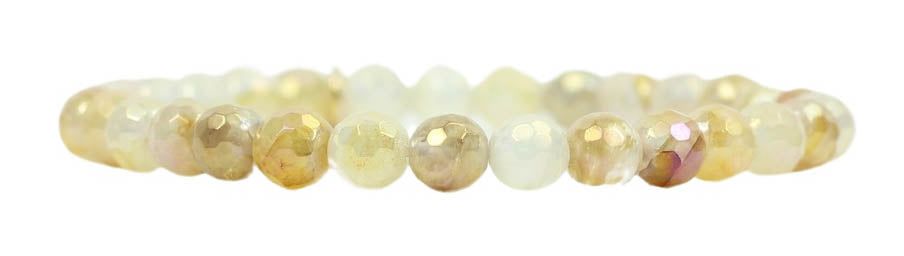 Pass the Champagne Stacker Stretch Bracelet sold by Bourbon and Bowties