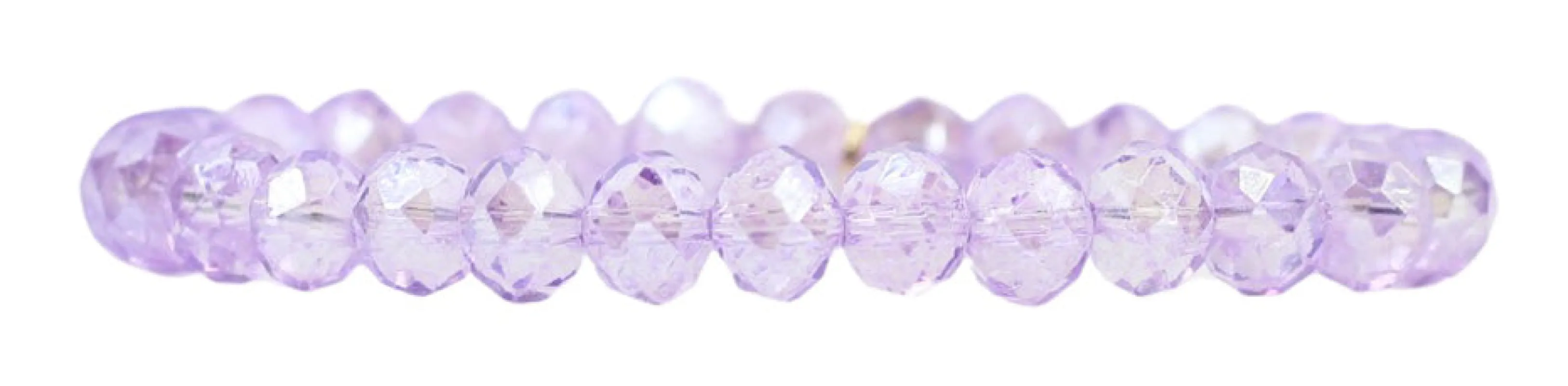 Stacker Stretch Bracelet - Lavender Sparkle sold by Bourbon and Bowties
