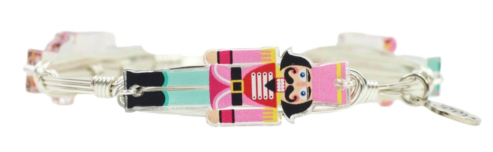 The Nutcracker Bangle Bracelet - Pink sold by Bourbon and Bowties product image thumbnail 2