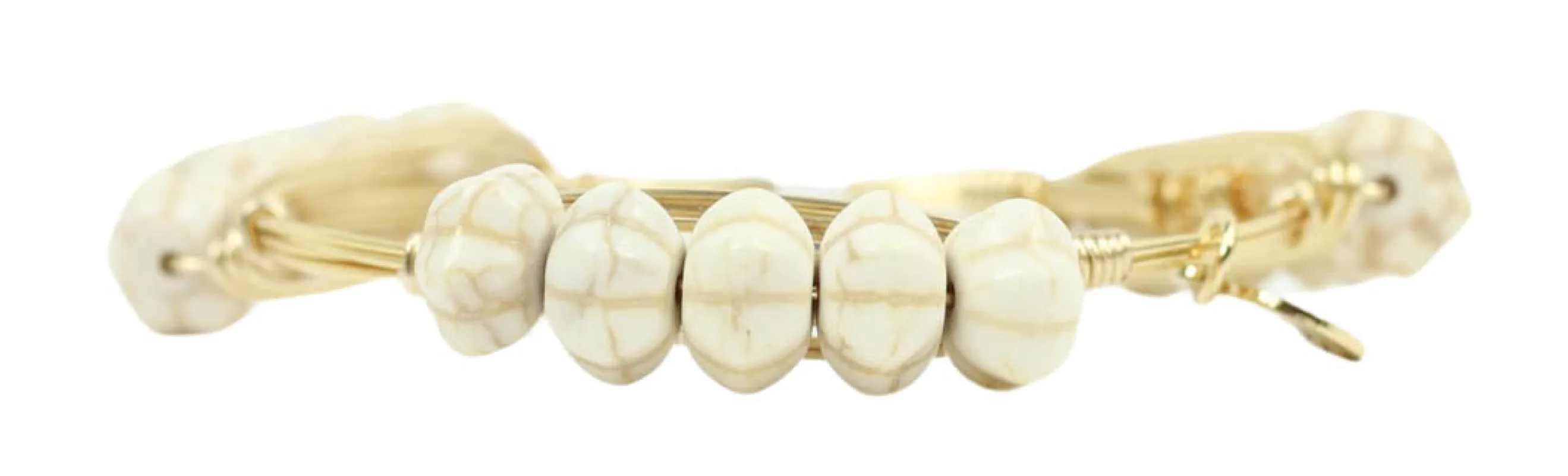 Pumpkin Millie Bangle Bracelet sold by Bourbon and Bowties