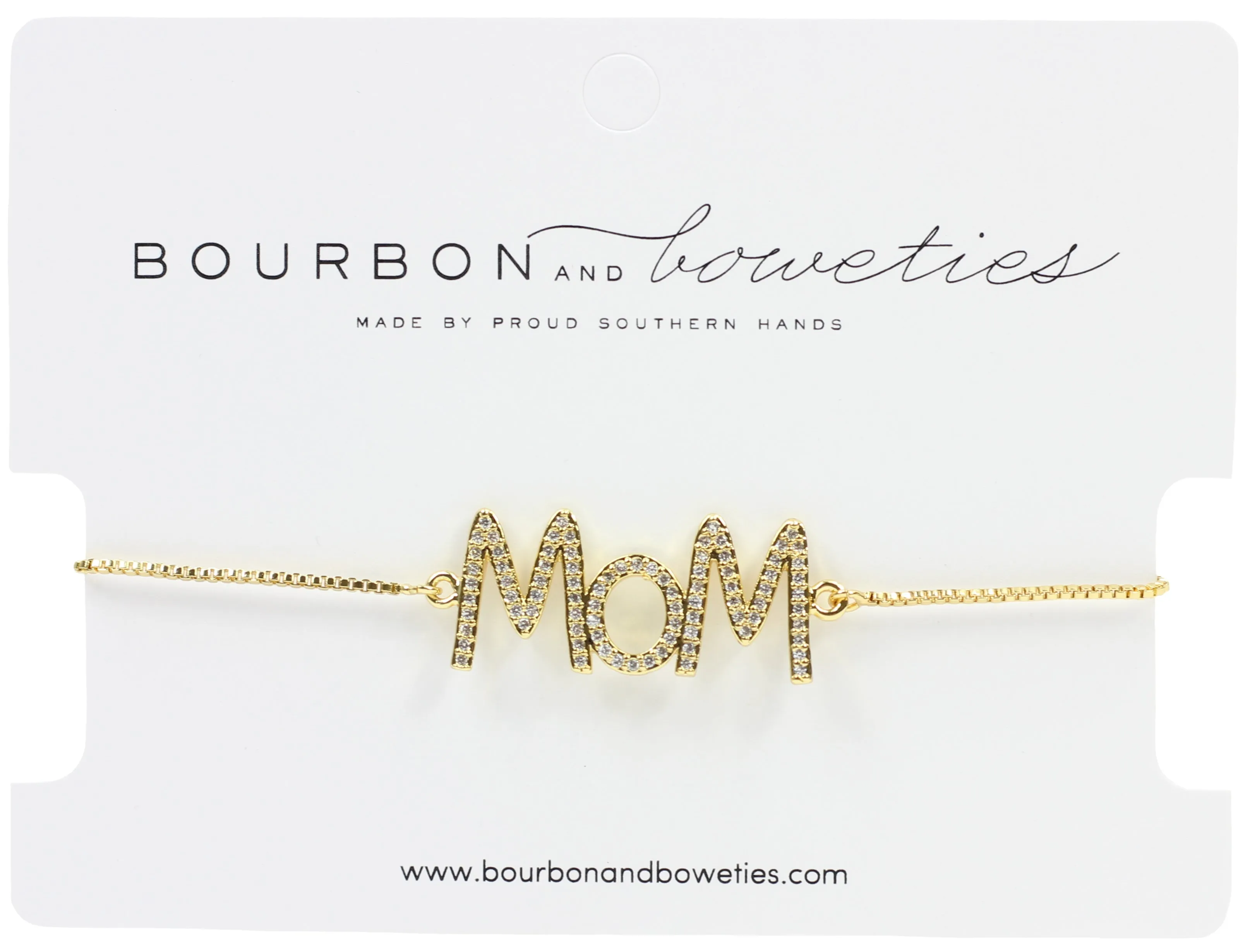 MOM Adjustable Bracelet sold by Bourbon and Bowties