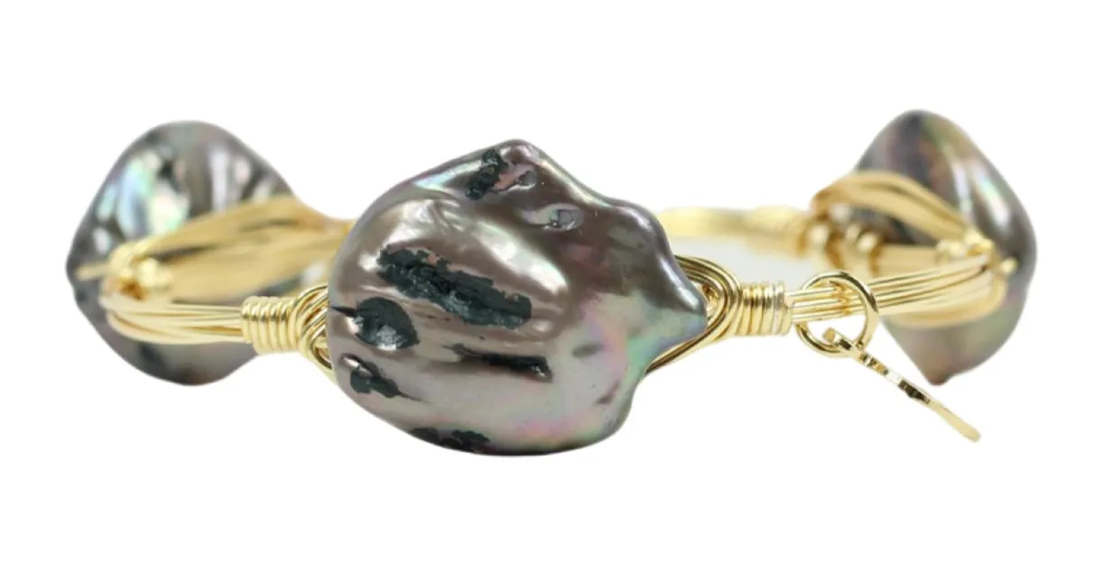 The Brynley Bangle Bracelet sold by Bourbon and Bowties