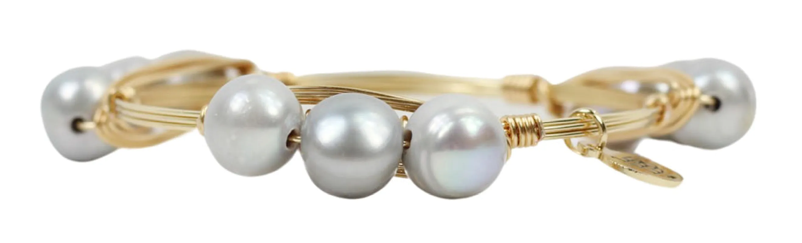 The Helena Bangle Bracelet sold by Bourbon and Bowties