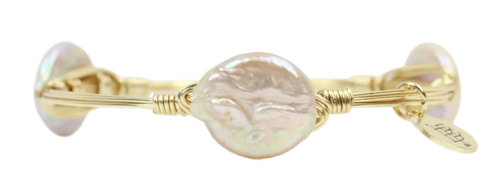 The Bridget Bangle Bracelet sold by Bourbon and Bowties