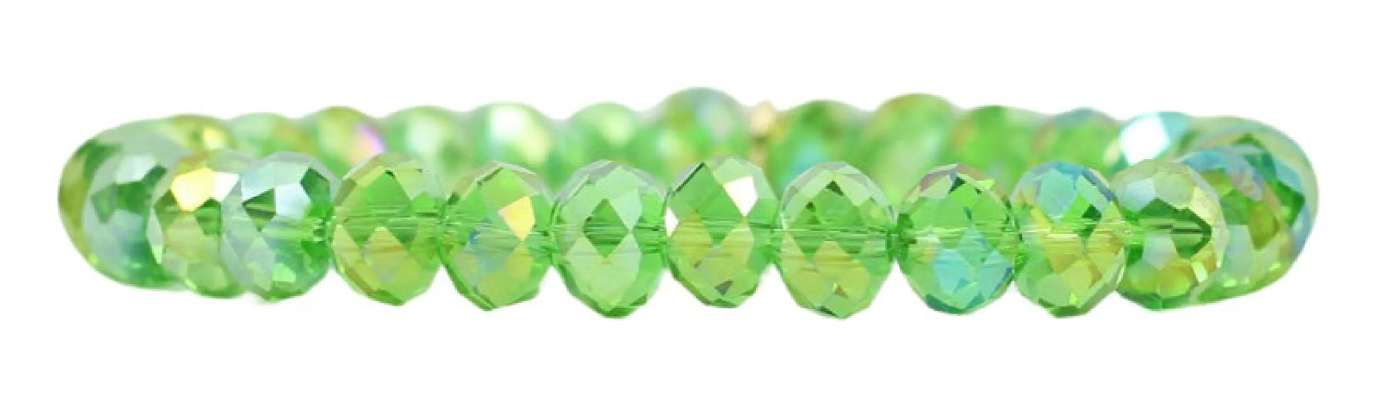 Stacker Stretch Bracelet - Green Sparkle sold by Bourbon and Bowties