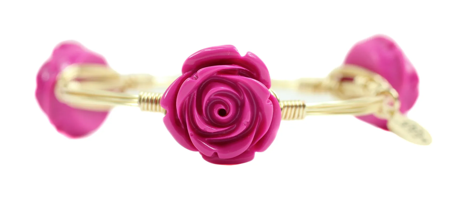 The Rose Bangle Bracelet sold by Bourbon and Bowties