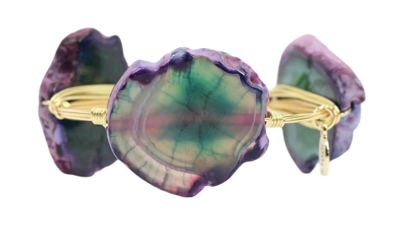 The Lennon Bangle Bracelet sold by Bourbon and Bowties