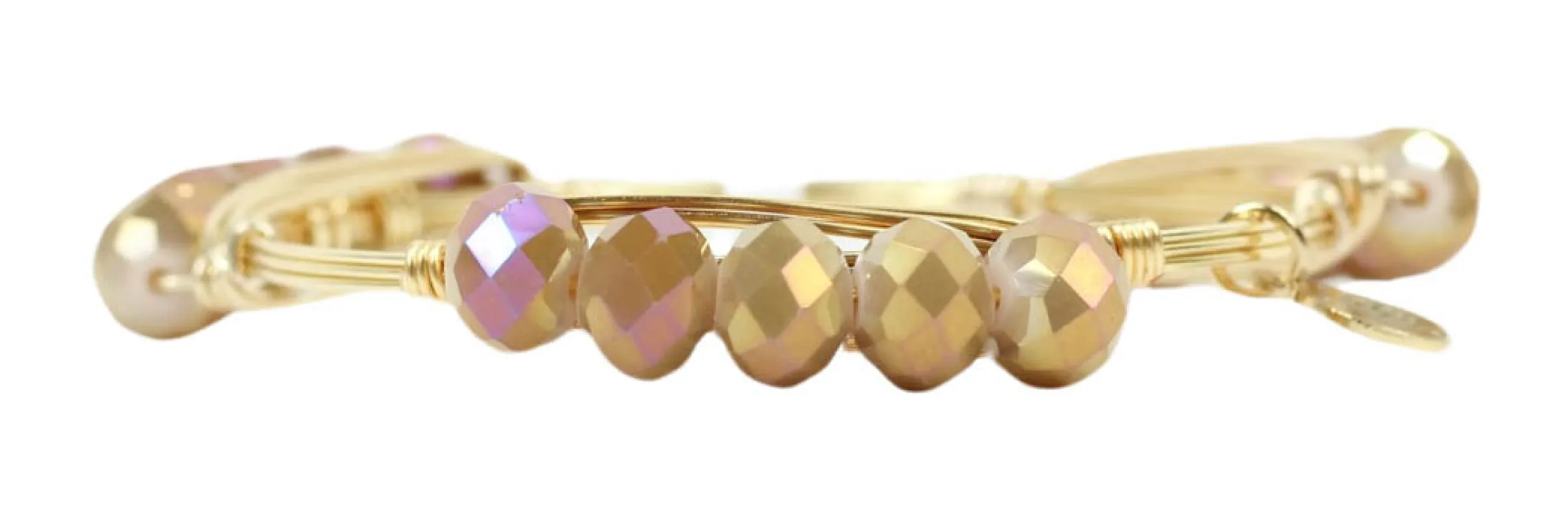 The Brooklyn Bangle Bracelet sold by Bourbon and Bowties