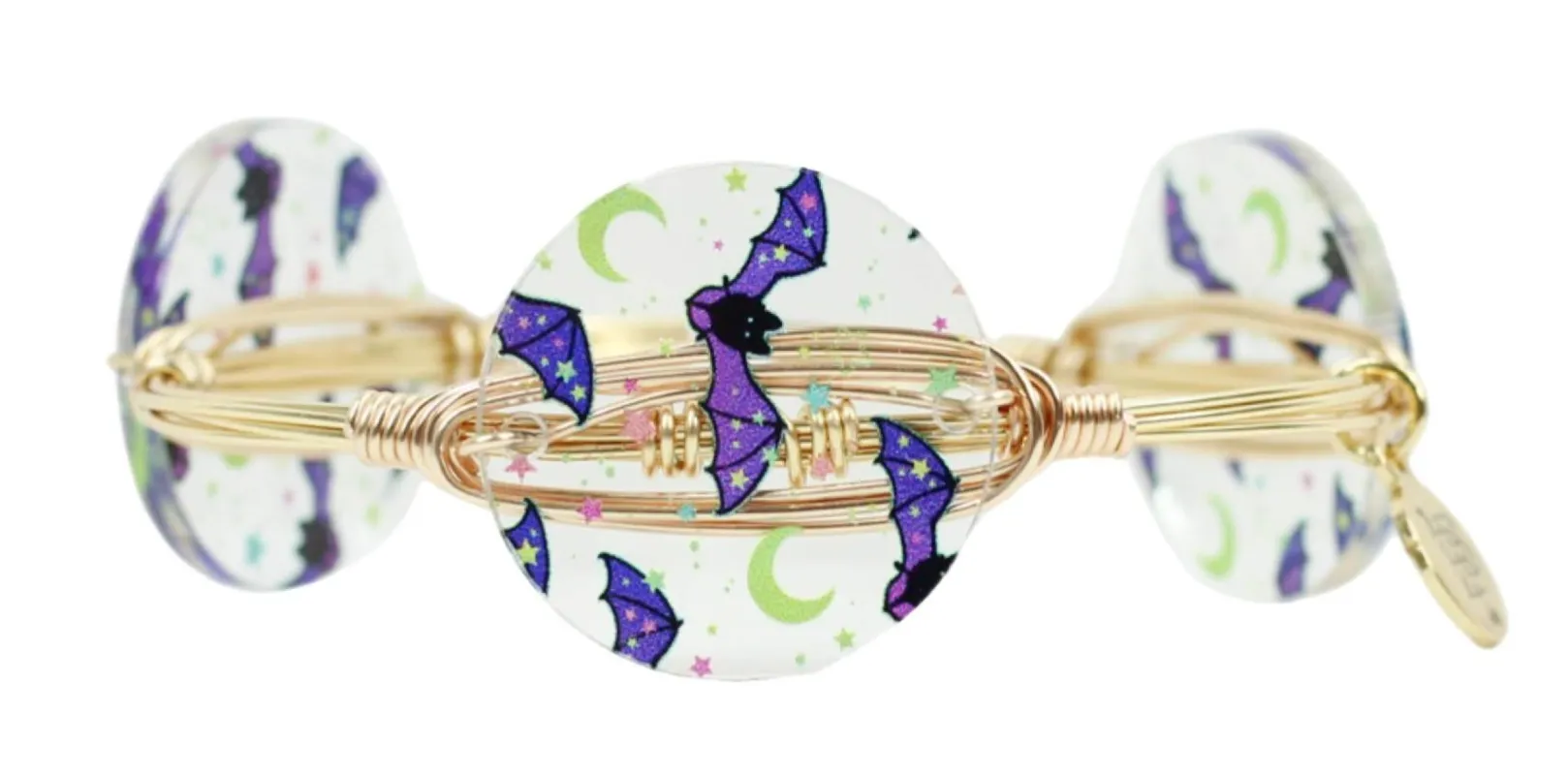 The Magic Bat Bangle Bracelet sold by Bourbon and Bowties