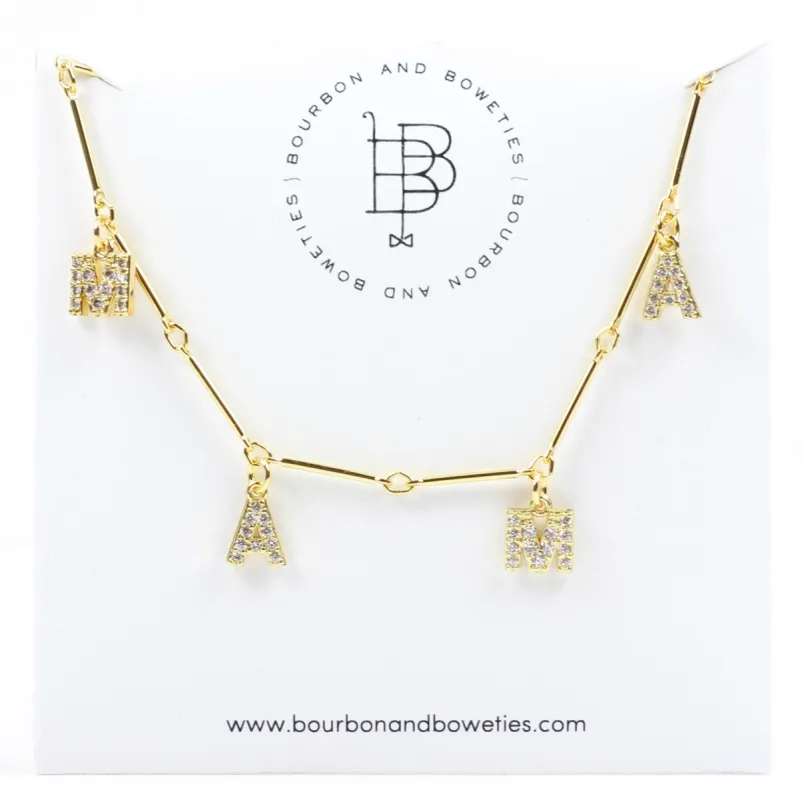 Mama Necklace sold by Bourbon and Bowties