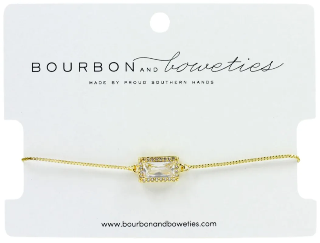 The Harper Adjustable Bracelet sold by Bourbon and Bowties